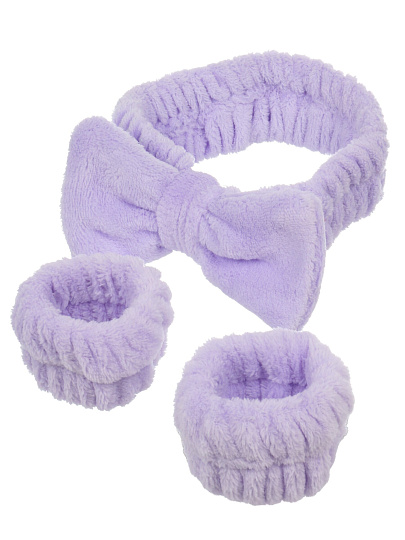 Набор повязок для умывания, 4 предмета, в ассортименте, Y4-11519