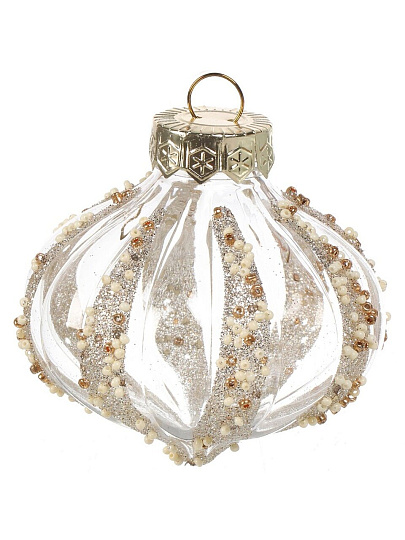 Елочный шар 9 шт, серебро, 8 см, пластик, SYQG- 0124026