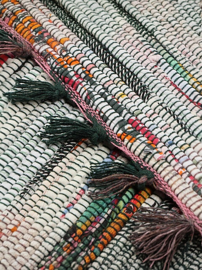 Коврик 0.55х1.1 м, Blabar, Tratti, прямоугольный, цветной, хлопковый, тканый, 92024