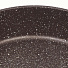 Сковорода алюминий, 26 см, антипригарное покрытие, Daniks, Гранит Олимп, коричневая, DFP-26-BR-IND, индукция - фото 3