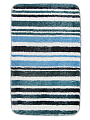 Коврик для ванной и туалета, 0.5х0.8 м, микрофиб, полосатый, Y4-9947 - фото 3