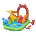 Игровой центр-бассейн Bestway, 241х140х137 см, Jurassic Splash, 53160, 308 л, кольца, мишени, ловушка - фото 6