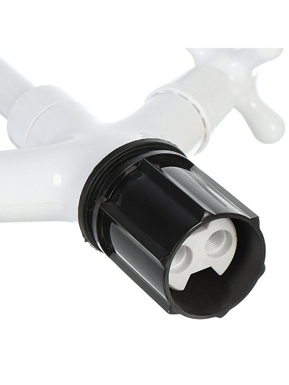 Смеситель для кухни, Эверест, с кран-буксой, пластиковый корпус, B41-3597