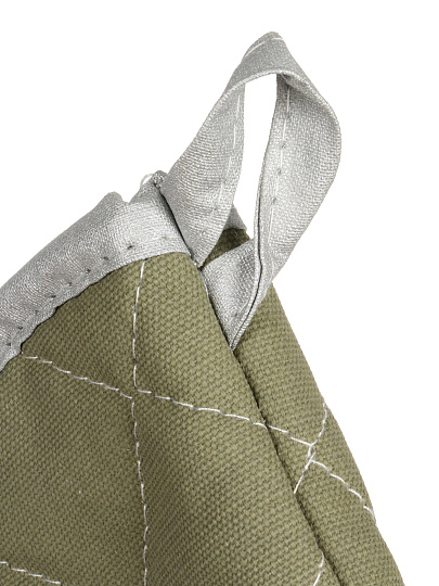 Прихватка-варежка 33х18.5 см, 100%пэ, зел, B180050