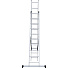Лестница приставная, 3 секции, 10 ступеней, алюминий, 2.5 м, 150 кг, NV 1230, 1230310 - фото 15
