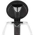 Чайник электрический JVC, JK-KE1516, черный, 1.7 л, 2200 Вт, скрытый нагревательный элемент, стекло - фото 8