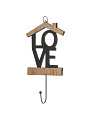 Ключница Love, 12х14.5 см, МДФ, 1 шт, на декоративном панно, A200148 - фото 3