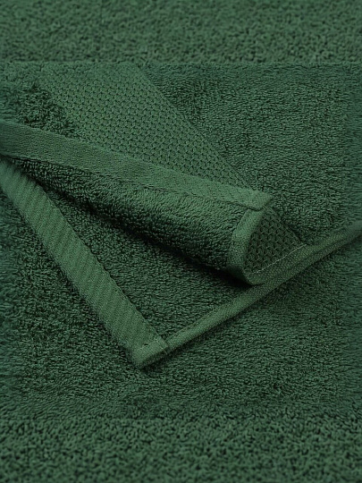 Полотенце банное 70х140 см, 100% хлопок, 380 г/м2, Грация, Barkas, зеленое, Узбекистан