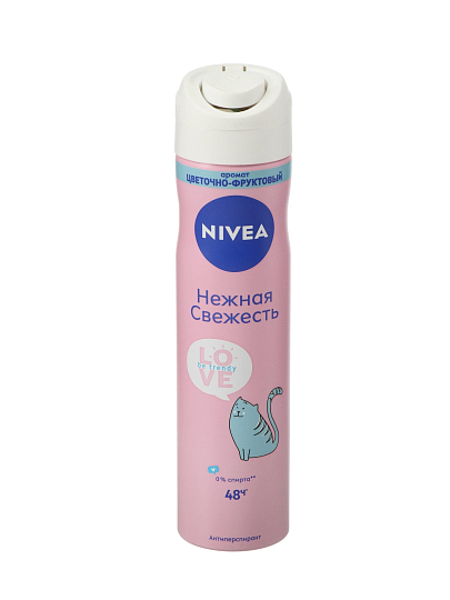 Дезодорант Nivea, Love Be Trendy Нежная свежесть, для женщин, спрей, 150 мл