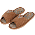 Тапки для мужчин, светло-коричневые, р. 43, открытые, Денди, DX17-830M