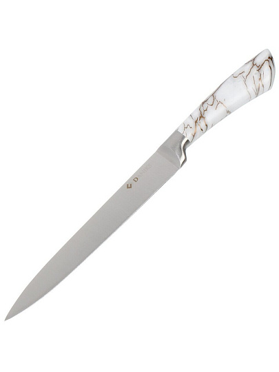 Нож кухонный Daniks, Platinum, разделочный, нержавеющая сталь, 20 см, рукоятка пластик, WFCF-0044-3