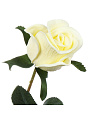 Цветок искусственный Роза, 42 см, белый, Y4-6943 - фото 2