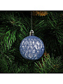 Елочный шар 25 шт, серебро, голубой, белый, 6 см, SYQA-0122332 - фото 6