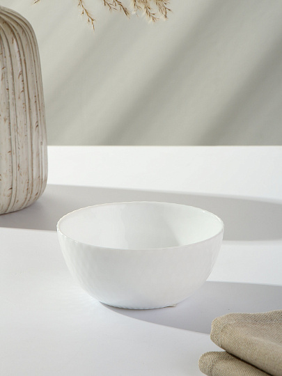 Салатник стеклокерамика, круглый, 12.5х5.8 см, 350 мл, Даймонд, МФК, ZSW50