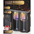 Бокал для вина, 420 мл, стекло, 3 шт, Glasstar, Радуга Лиловая дымка, RNLD_8166_11 - фото 3