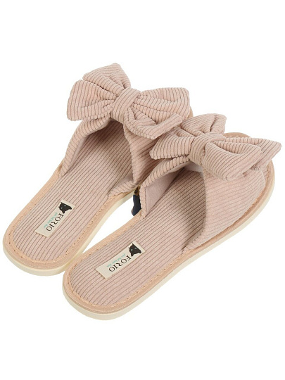 Тапки для женщин, бежевые, р. 38-39, открытые, Forio, 125-8886Ф