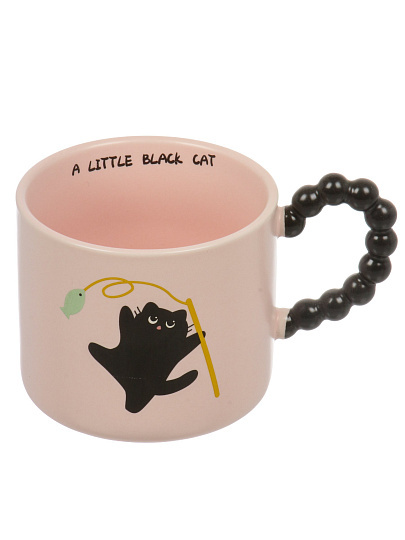 Кружка фарфор, 350 мл, Игривый котенок, В060842
