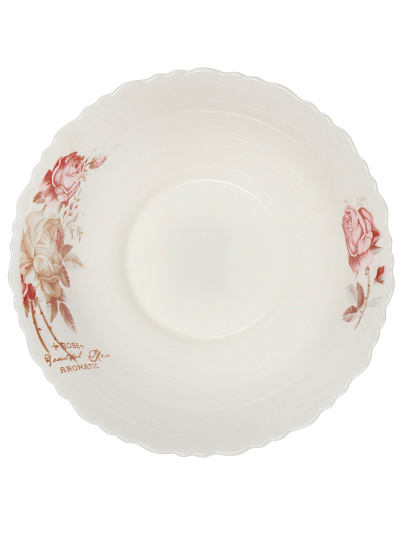 Салатник стеклокерамика, круглый, 18х6 см, 0.6 л, Шарм, TW70