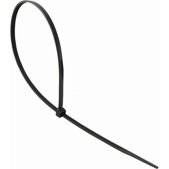 Хомут нейлоновый, 3.6х150 мм, 100 шт, черный, General Lighting Systems, 475329