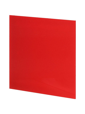 Лицевая панель для вентилятора Viento, установочный диаметр 100 мм, красная, SYSTEM+ Серия GORIZONT, GORIZONT 100red