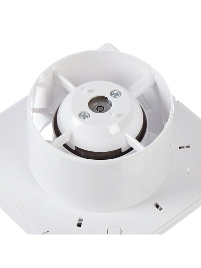 Корпус вентилятора настенный, выключатель, Viento, установочный диаметр 100 мм, 13 Вт, 105 м³/ч, SYSTEM+, КВС 100СВ