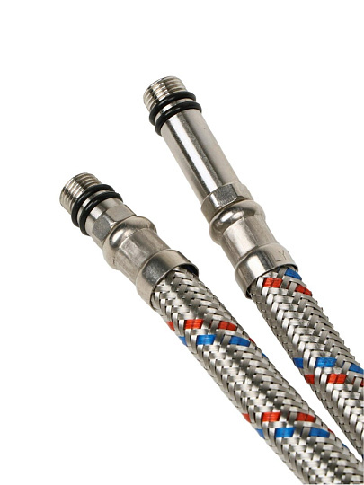 Подводка для воды М10-1/2"х0.5 м, пара, сталь, Еco, Lytcho