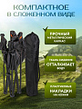 Кресло складное 62х62х90 см, черное, ткань, с карманом, с сумкой-чехлом, 120 кг, Green Days, YTBC146 - фото 3