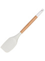 Лопатка кулинарная для кухни, бамбук, силикон, навеска, Daniks, Skandi, WFCFA-0037-2 - фото 2