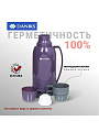 Термос пластик, 1.8 л, универсальная горловина, Daniks, колба стекло, сиреневый, 958-180TT-prpl - фото 3