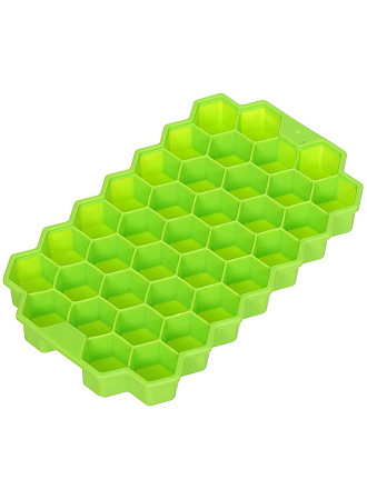 Форма для льда Соты, силикон, в ассортименте, Y3-1059