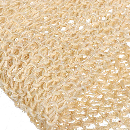 Мочалка банная пояс, сизаль, жесткая, Beauty Format, 45590-4004