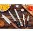 Нож кухонный Daniks, Black, для овощей, нержавеющая сталь, 9 см, рукоятка пластик, 161520-5 - фото 6