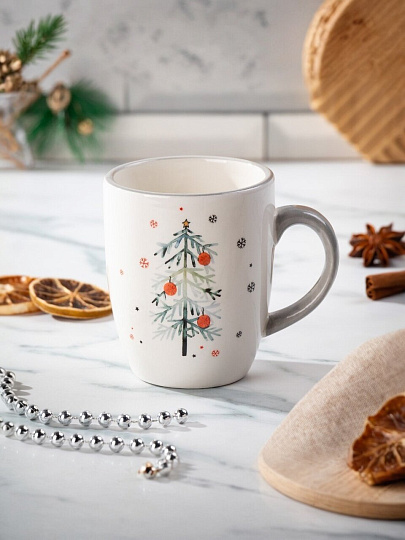 Кружка доломит, 350 мл, В ожидании чуда, Daniks