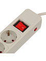 Сетевой фильтр 5 гнезд, 5 м, ПВС, 3х1 мм², с заземлением, 16 А, +2USB +TYPE C, 3.5 кВт, серый, Jett, 171-505 - фото 2