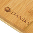 Доска разделочная бамбук, 38х28х1.8 см, с ручкой, прямоугольная, Daniks, H-1080L - фото 5
