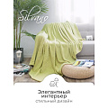 Плед 1.5-спальный, 150х200 см, велсофт жаккард, 100% полиэстер, Silvano, ZigZag, фисташка, 150/013-ZZG/CL - фото 11