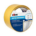 Клейкая лента двусторонняя 50 мм, основа полипропиленовая, 10 м, UNIBOB, 28211