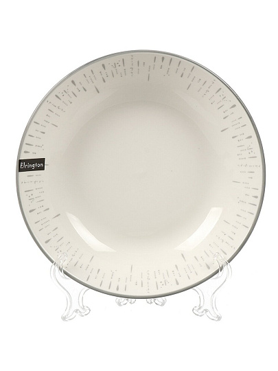 Тарелка суповая, керамика, 20 см, круглая, Mila Mifi, Elrington, 253-27024