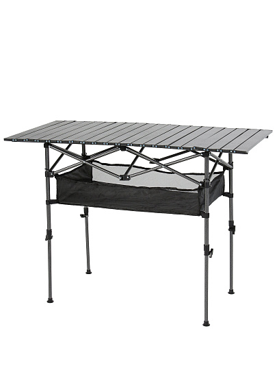 Стол складной металл, прямоугольный, 120х55х50-80 см, C010194