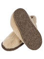 Чуни для женщин, шерсть, бежевые, р. 37-38, закрытые, МЧ01БЖ - фото 6