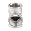 Крестовина 1/4&amp;quot;, г-г-г-г, латунь, AquaLink - фото 4