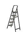 Стремянка 1 секция, 5 ступеней, металл, 150 кг, 37х77х144.5 см, E080006 - фото 8