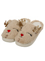 Тапки для женщин, бежевые, р. 38-39, Милашки, A210396 - фото 2