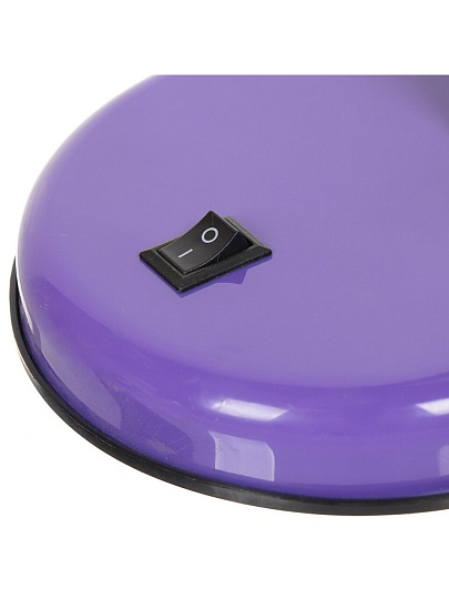 Светильник настольный на подставке, E27, 60 Вт, абажур фиолетовый, SPE17156-08/7/333931