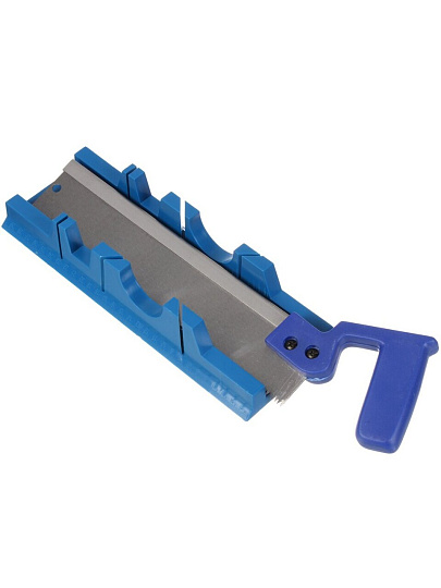 Стусло пластик, 300х65х40 мм, с ножовкой, 27700458802