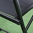 Мебель садовая Green Days, черная, стол, 60х60х70 см, 2 стула, 120 кг, YTCT002B - фото 7