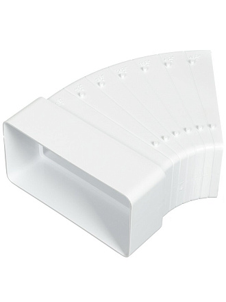 Уголок вентиляционный пластик, 60х120 мм, разноугловой, Event, 60120КРП