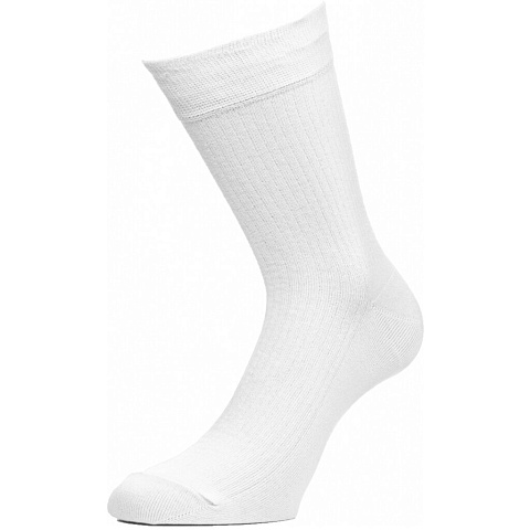 Носки для мужчин, хлопок, Chobot, 493, белые, р. 27-29, 4221-003