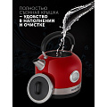 Чайник электрический Polaris, PWK 1757CA, 1.7 л, 2200 Вт, скрытый нагревательный элемент, металл - фото 7