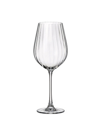 Бокал для вина, 650 мл, стекло, 6 шт, Bohemia, Columba optic, 91L/1SI81/0/00000/650-664